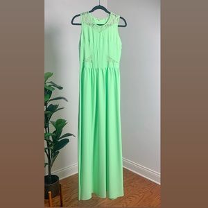 Gianni Bini Green Maxi Dress
